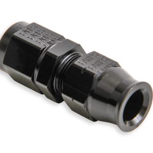 Earl’s Tube End Fitting, Ano-Tuff ™, -6 AN Female Fitting to 5/16 Inch Tube, Straight, Anodized, Aluminum, Bagged Packaging – AT165156ERL