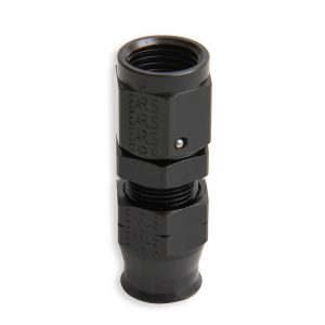 Earl’s Tube End Fitting, Ano-Tuff ™, -6 AN Female Fitting to 5/16 Inch Tube, Straight, Anodized, Aluminum, Bagged Packaging – AT165156ERL
