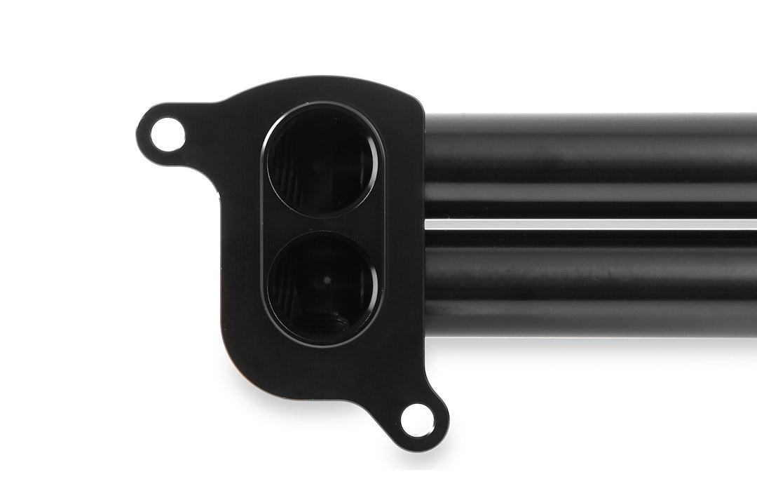 Earl’s Supercharger Intercooler Manifold, Gen III Hemi 6.2L Hellcat Engines, 10AN Port (7/8-14 Inch Thread), Anodized, Aluminum – HEMI0005ERL
