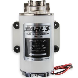 Earl’s Oil Pump, Used with Earl’s Ultrapro Oil Cooler, For Circulating the Gear Oil Through AN External Oil Cooler, 72.5 PSI Pressure – OP111ERL