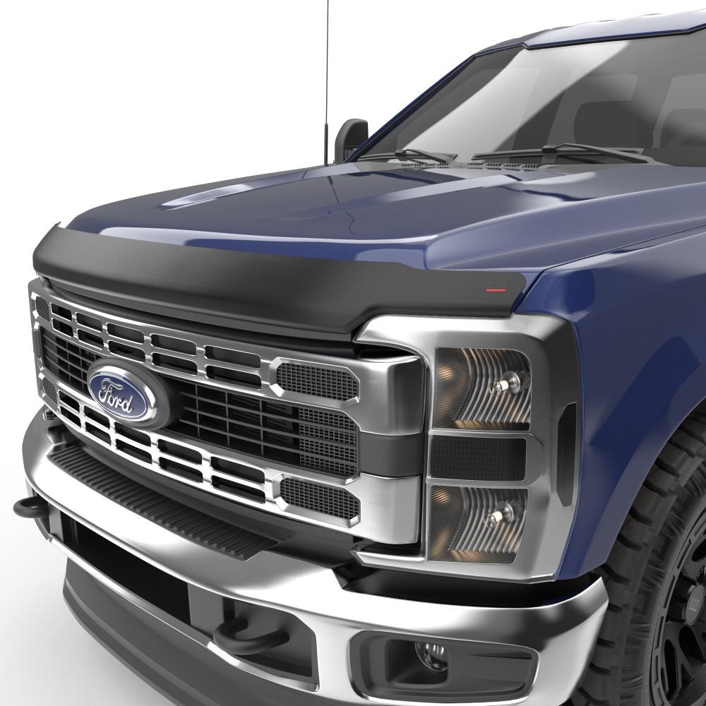 EGR Bug Shield, Superguard, Aerodynamic Profile, Matte Black, Acrylic, With 3M Automotive Grade Adhesive – 303505