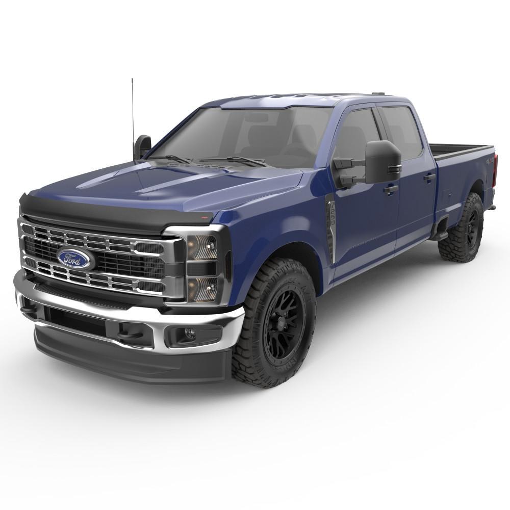 EGR Bug Shield, Superguard, Aerodynamic Profile, Matte Black, Acrylic, With 3M Automotive Grade Adhesive – 303505