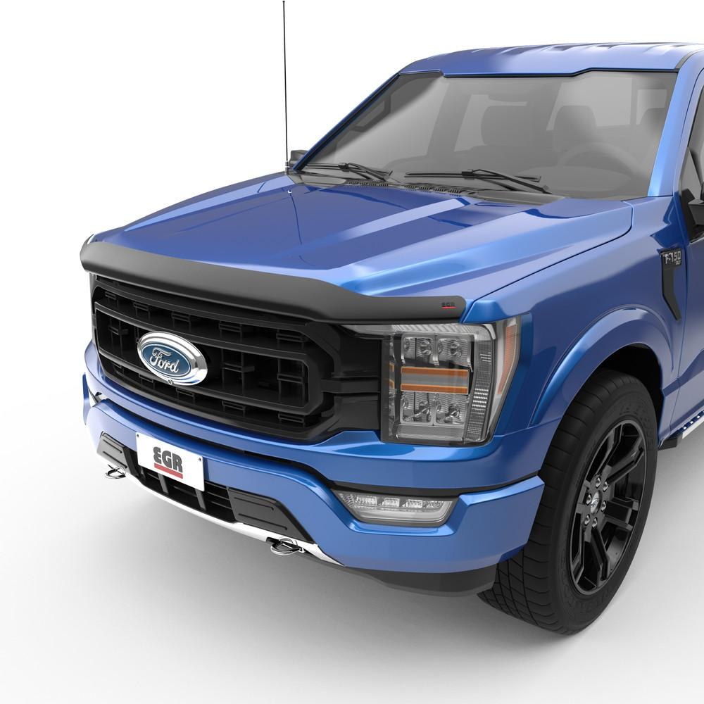 EGR Bug Shield, Superguard, Aerodynamic Profile, Matte Black, Acrylic – 303585