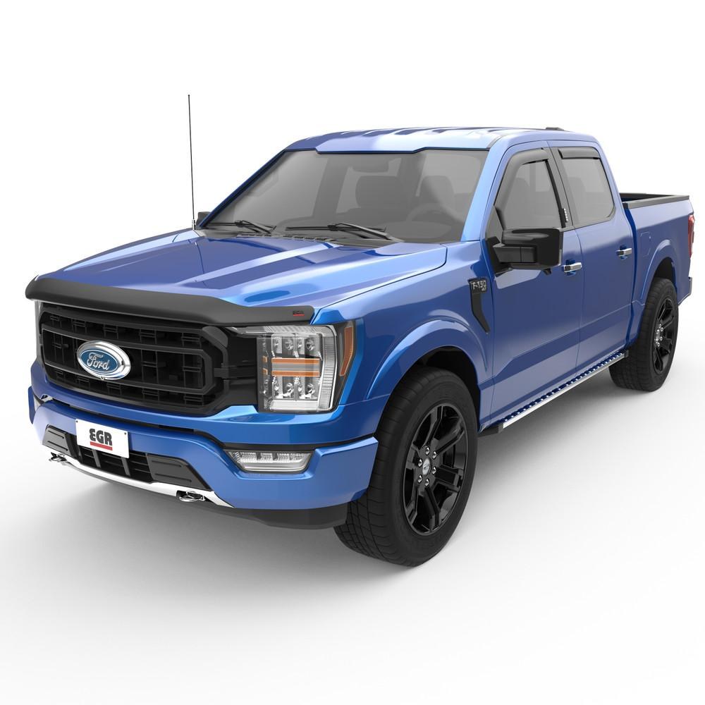 EGR Bug Shield, Superguard, Aerodynamic Profile, Matte Black, Acrylic – 303585