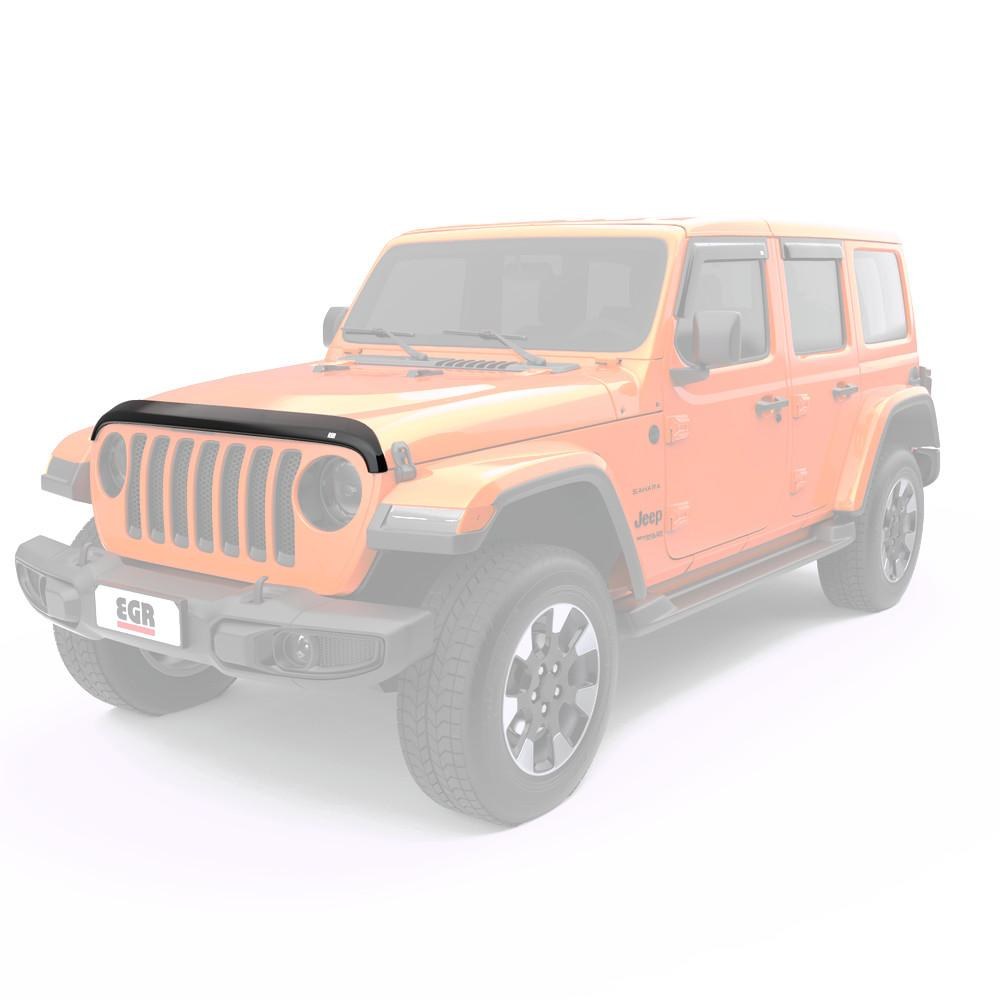 EGR Bug Shield, Superguard, Aerodynamic, Smoke, Acrylic – 305251