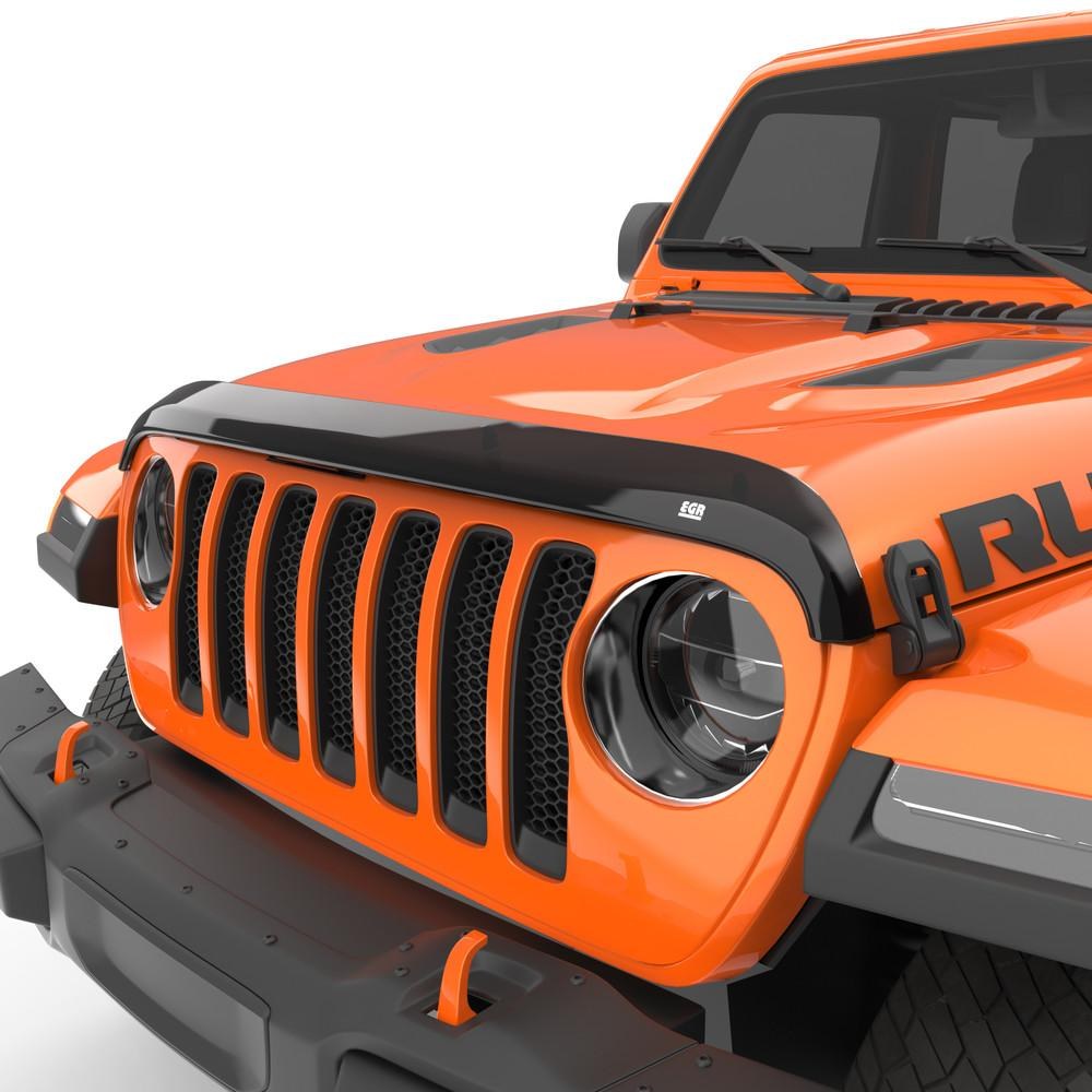 EGR Bug Shield, Superguard, Aerodynamic, Smoke, Acrylic – 305251