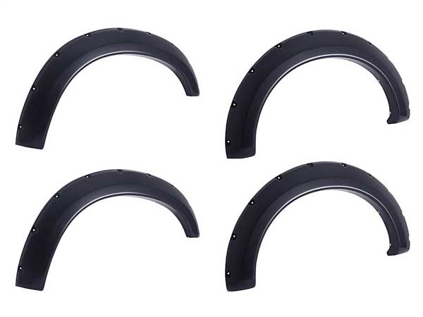 EGR Fender Flare, Redi-Fit, 2 Inch Tire Coverage, Lightly Textured Black, ABS Plastic, Set of 4 – 793374RI