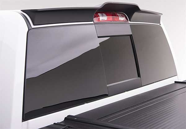 EGR Spoiler, Direct-Fit, Cab Spoiler, Matte Black, Plastic – 982859