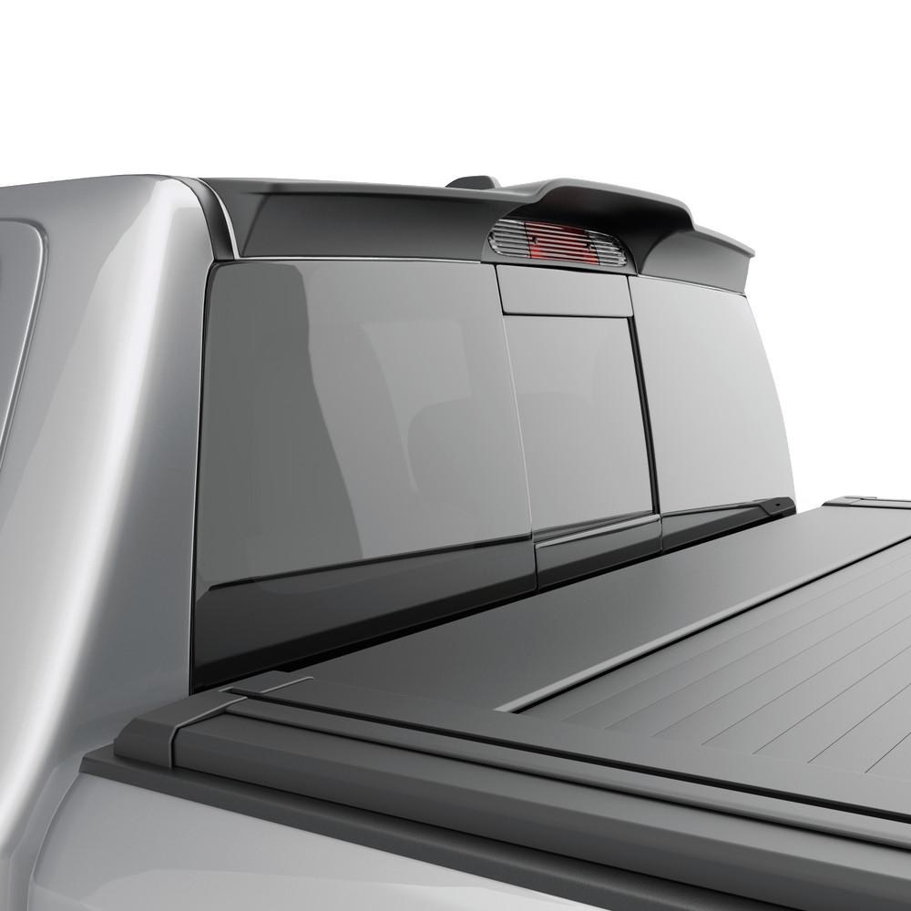 EGR Spoiler, Direct-Fit, Cab Spoiler, Without Light, Polyurethane, Matte Black – 982959