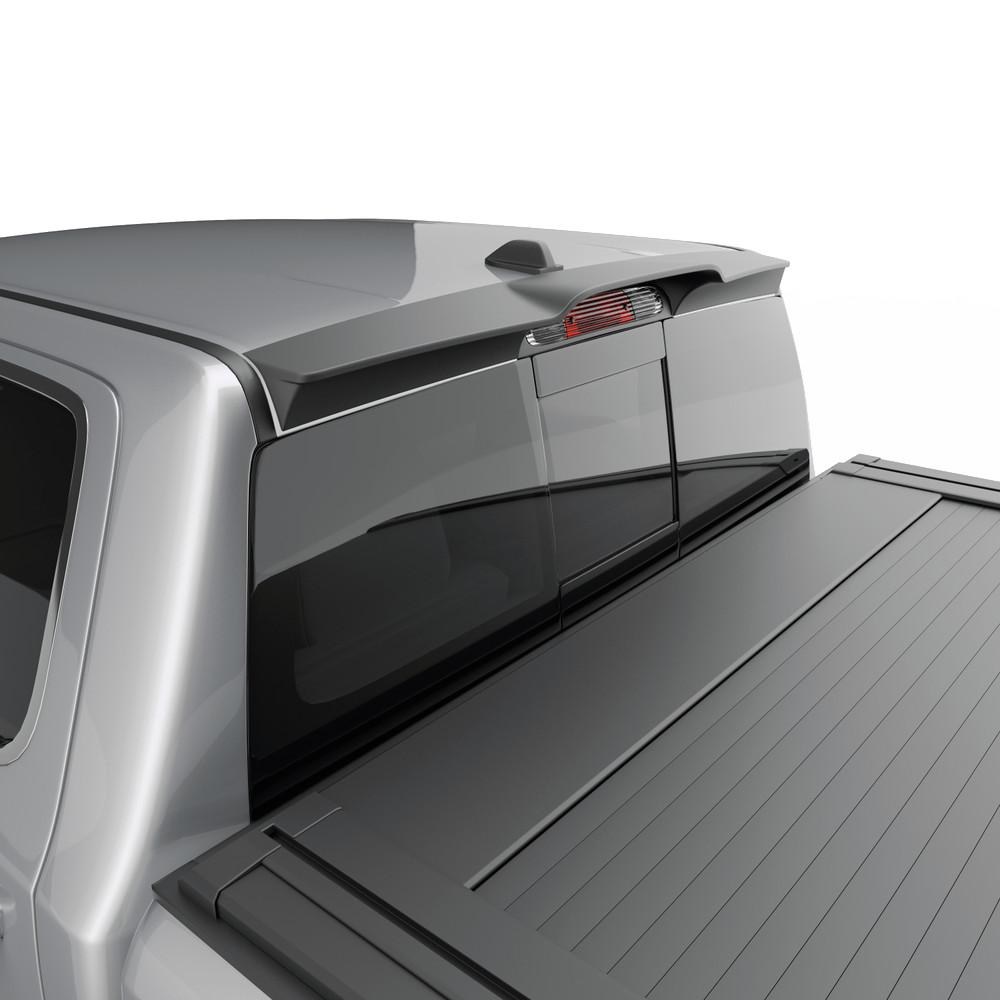 EGR Spoiler, Direct-Fit, Cab Spoiler, Without Light, Polyurethane, Matte Black – 982959
