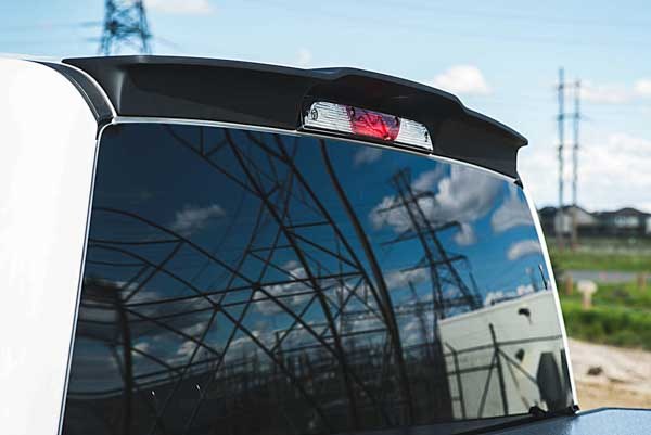 EGR Spoiler, Direct-Fit, Cab Spoiler, Matte Black, Plastic – 983479
