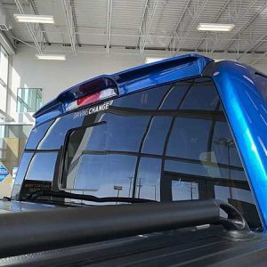 EGR Spoiler, Direct-Fit, Cab Spoiler, Matte Black, Plastic – 983479