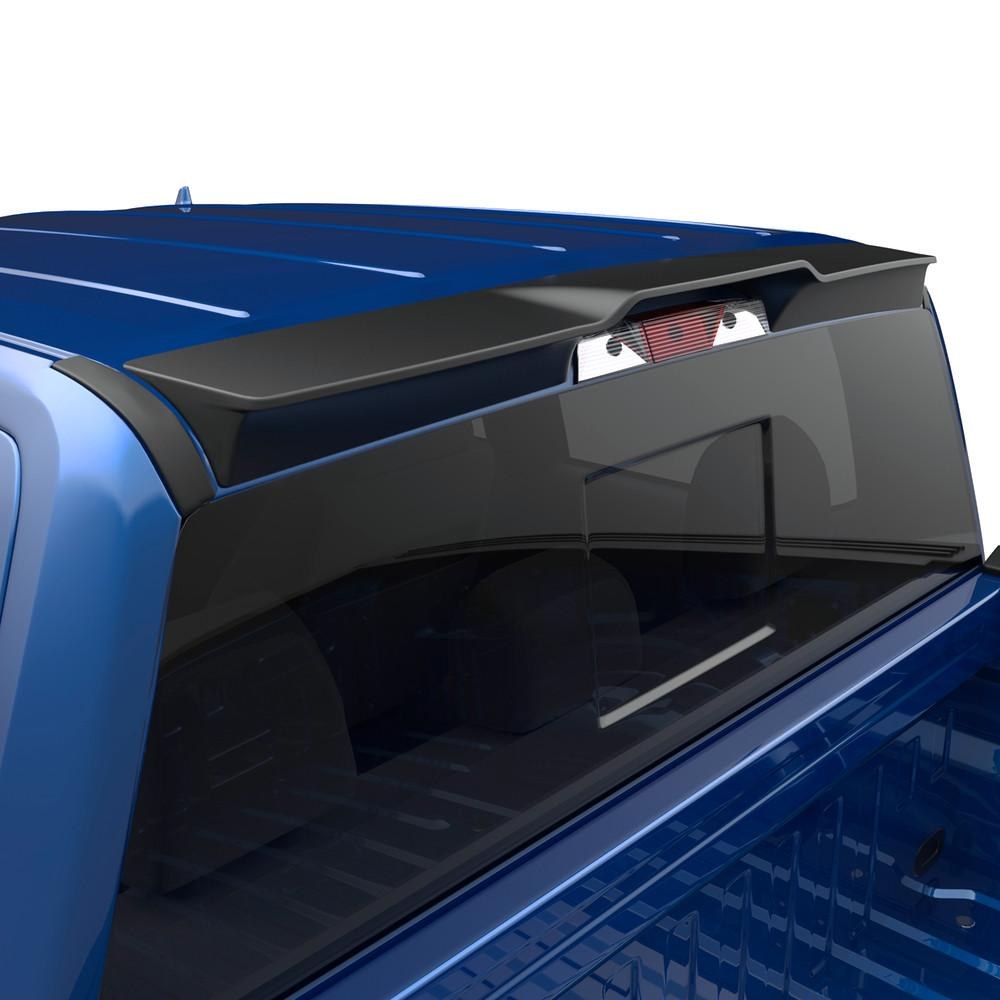EGR Spoiler, Direct-Fit, Cab Spoiler, Without Light, Polyurethane, Matte Black – 983589
