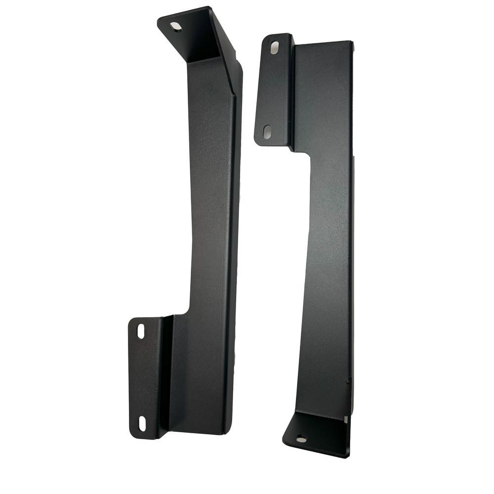 EGR Bed Side Support, Rolltrac, Direct-Fit, Textured Powder Coated, Black, Steel, Set of 2 – RA039842