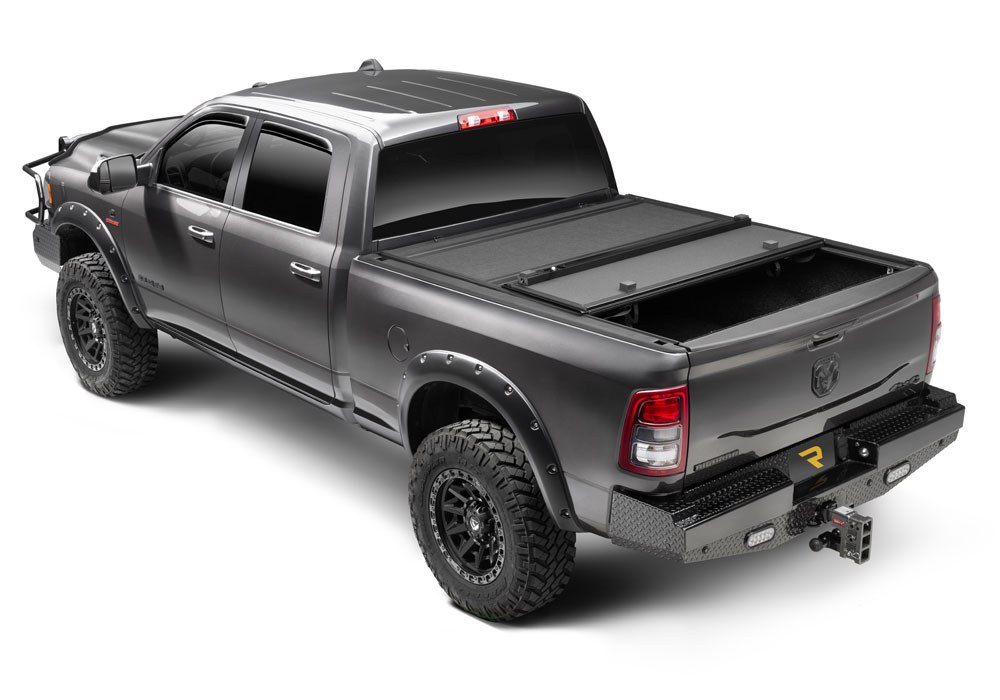 Extang Tonneau Cover, Endure Alx, Hard Folding, Low Profile, 2 Folds/ 3 Panels, Front Hinge Allows Entire Tonneau to Flip Up When Folded – 80425