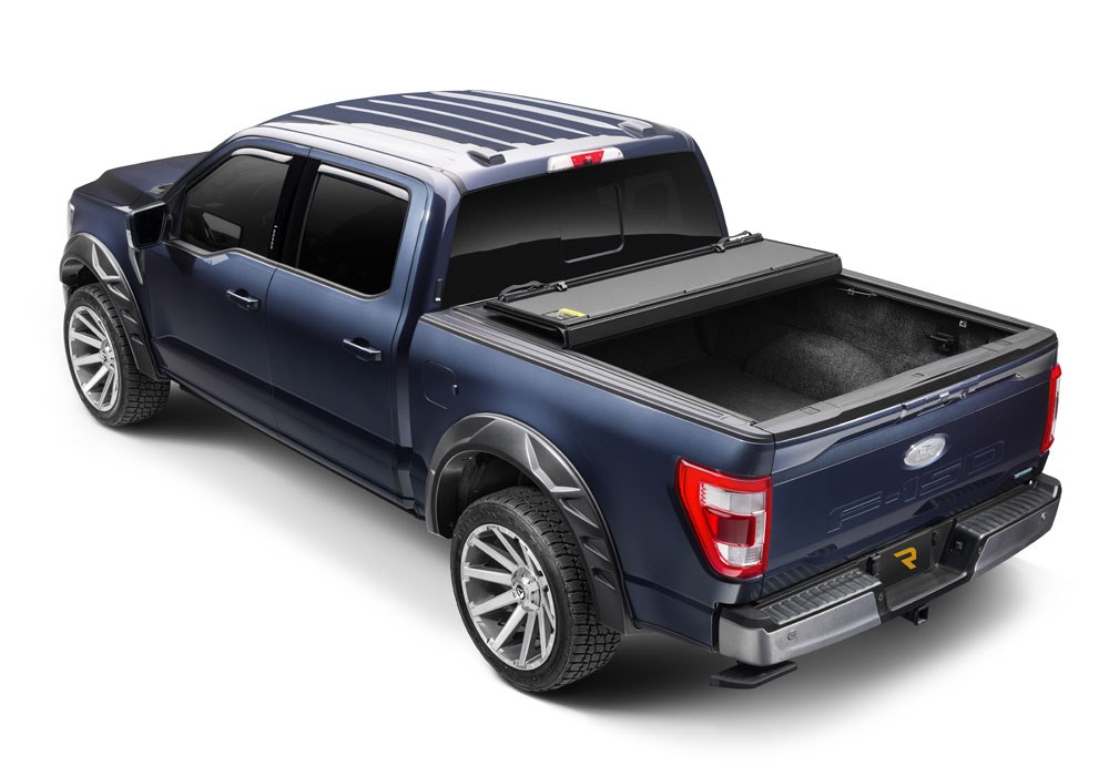 Extang Tonneau Cover, Endure Alx, Hard Folding, Low Profile, 2 Folds/ 3 Panels, Front Hinge Allows Entire Tonneau to Flip Up When Folded – 80480