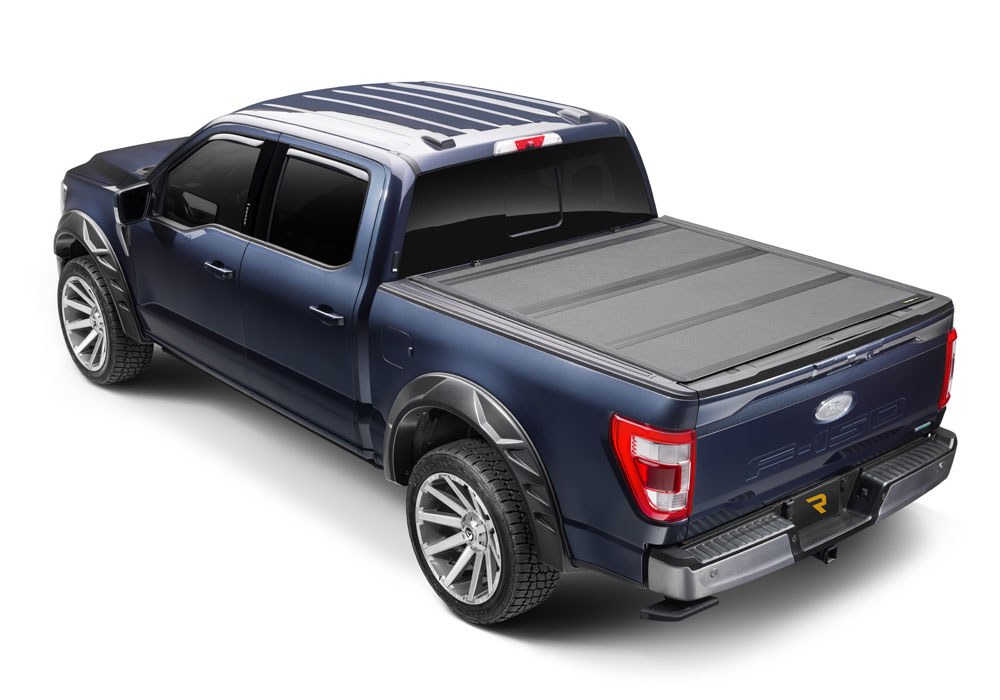 Extang Tonneau Cover, Endure Alx, Hard Folding, Low Profile, 2 Folds/ 3 Panels, Front Hinge Allows Entire Tonneau to Flip Up When Folded – 80486