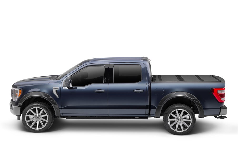 Extang Tonneau Cover, Endure Alx, Hard Folding, Low Profile, 2 Folds/ 3 Panels, Front Hinge Allows Entire Tonneau to Flip Up When Folded – 80486