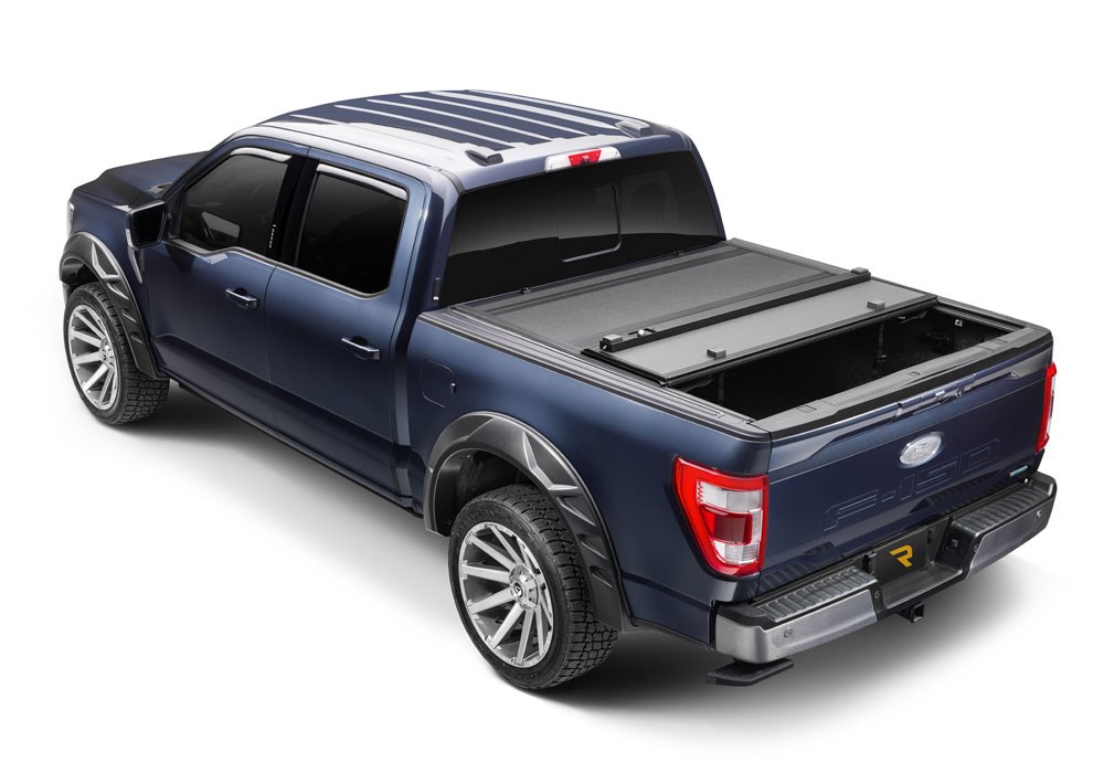 Extang Tonneau Cover, Endure Alx, Hard Folding, Low Profile, 2 Folds/ 3 Panels, Front Hinge Allows Entire Tonneau to Flip Up When Folded – 80735