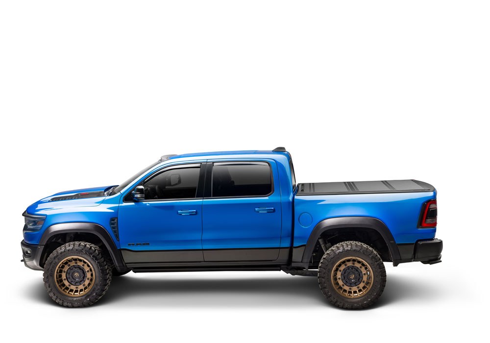Extang Tonneau Cover, Endure Alx, Hard Folding, Low Profile, 2 Folds/ 3 Panels, Front Hinge Allows Entire Tonneau to Flip Up When Folded – 80936
