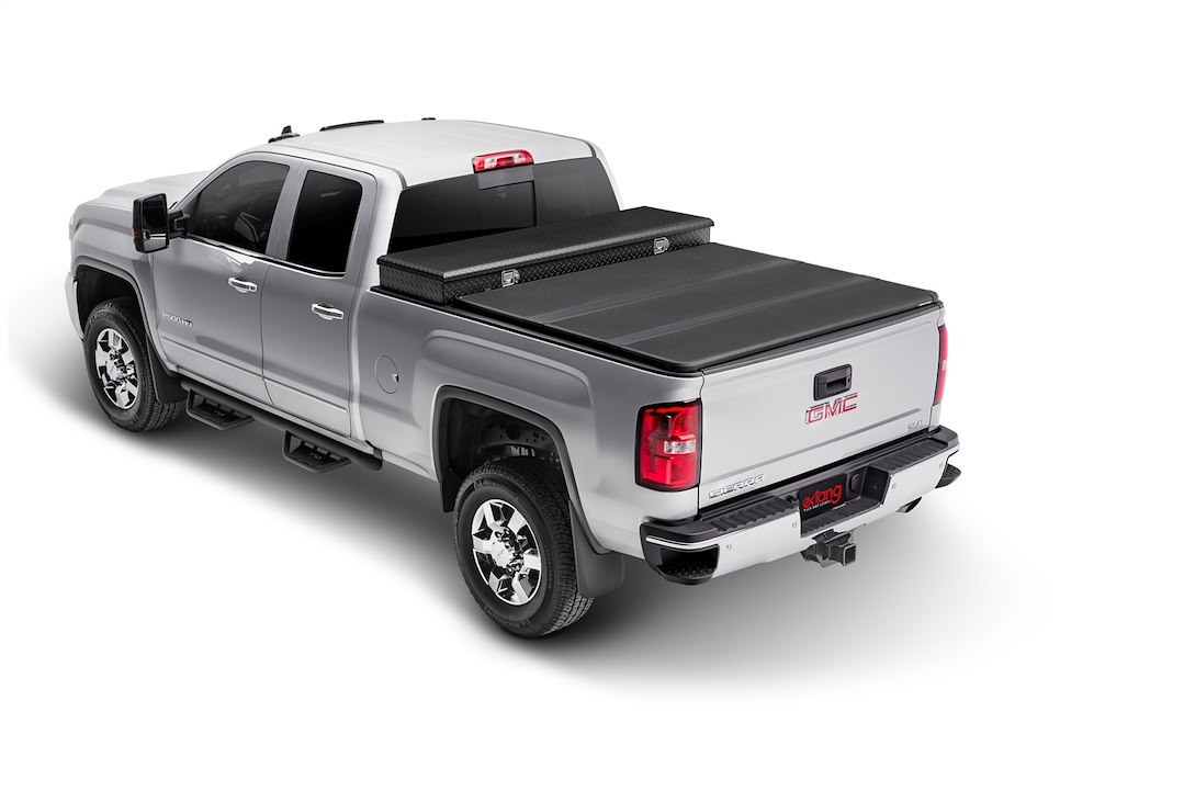 Extang Tonneau Cover, Solid Fold 2.0 Toolbox, Hard Folding, 2 Folds/ 3 Panels, Not Hinged IN Front, Use with 18-20 Inch Tool Box – 84653