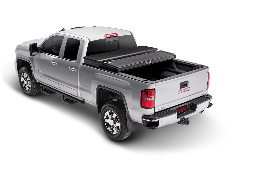 Extang Tonneau Cover, Solid Fold 2.0 Toolbox, Hard Folding, 2 Folds/ 3 Panels, Not Hinged IN Front, Use with 18-20 Inch Tool Box – 84653