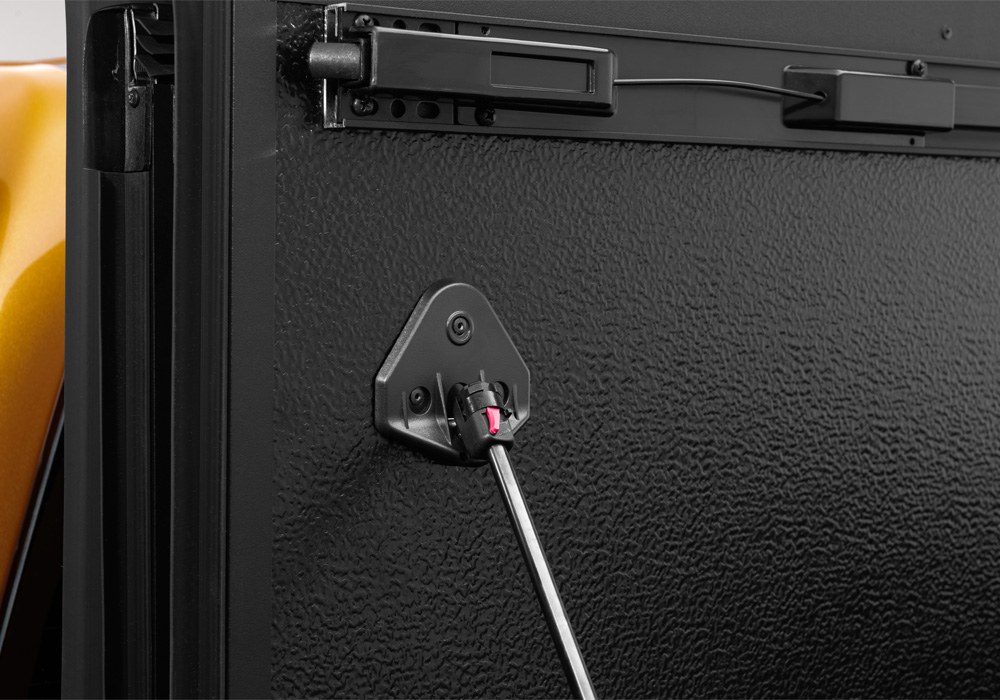 Extang Tonneau Cover, Xceed, Hard Folding, 2 Folds/ 3 Panels, Front Hinge Allows Entire Tonneau to Flip Up When Folded, Low Profile – 85638