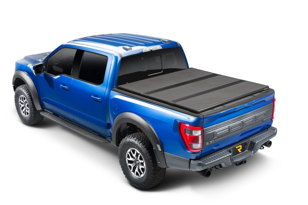 Extang Tonneau Cover, Solid Fold Alx, Hard Folding, 2 Folds/ 3 Panels, Not Hinged IN Front, Non-Locking, Textured Black – 88704