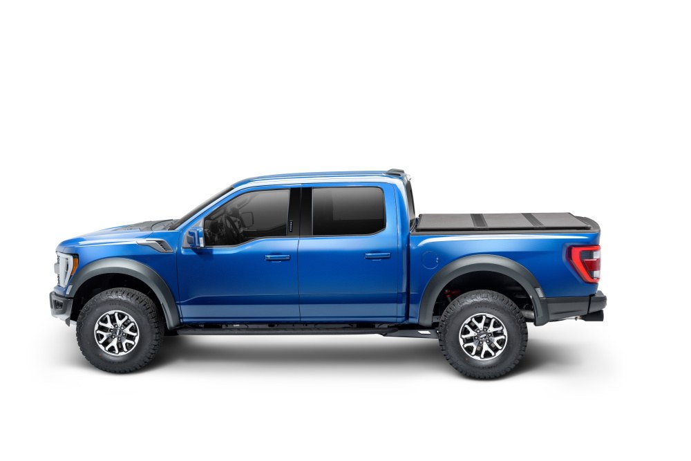 Extang Tonneau Cover, Solid Fold Alx, Hard Folding, 2 Folds/ 3 Panels, Not Hinged IN Front, Non-Locking, Textured Black – 88704
