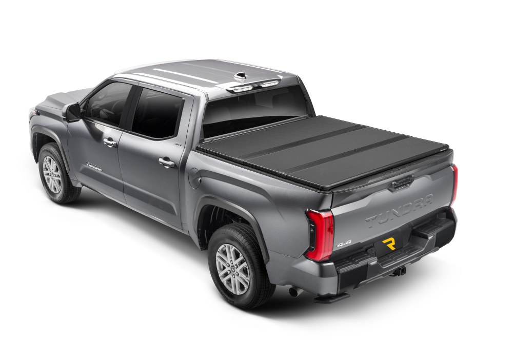 Extang Tonneau Cover, Solid Fold Alx, Hard Folding, 2 Folds/ 3 Panels, Not Hinged IN Front, Textured Matte Black, Aluminum, Non-Locking – 88832