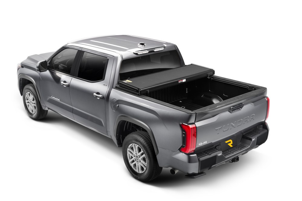 Extang Tonneau Cover, Solid Fold Alx, Hard Folding, 2 Folds/ 3 Panels, Not Hinged IN Front, Textured Matte Black, Aluminum, Non-Locking – 88832