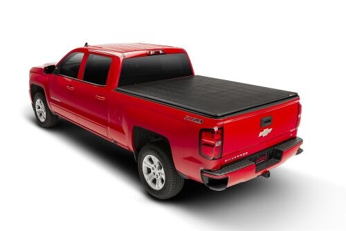 Extang Tonneau Cover, Trifecta ™ 2.0, Soft Folding, 2 Folds/ 3 Panels, Not Hinged IN Front, Lockable Via Tailgate Lock, Black, Vinyl – 92352