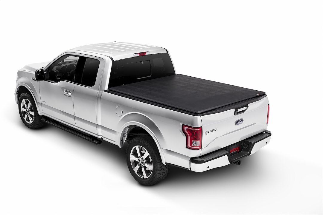 Extang Tonneau Cover, Trifecta™ 2.0, Soft Folding, 2 Folds/ 3 Panels, Not Hinged IN Front, Lockable Via Tailgate Lock, Black, Vinyl – 92480