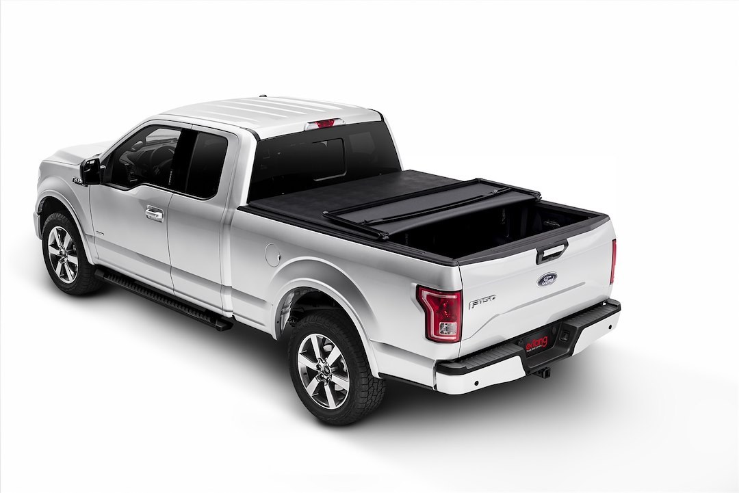Extang Tonneau Cover, Trifecta™ 2.0, Soft Folding, 2 Folds/ 3 Panels, Not Hinged IN Front, Lockable Via Tailgate Lock, Black, Vinyl – 92480