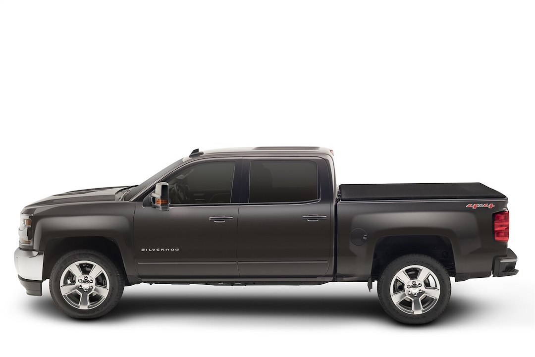 Extang Tonneau Cover, Trifecta 2.0™ Signature, Soft Folding, 2 Folds/ 3 Panels, Not Hinged IN Front, Lockable Via Tailgate Lock, Black, Canvas – 94425