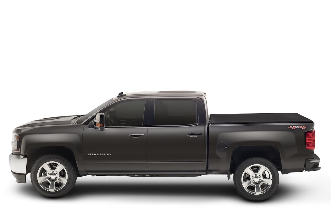 Extang Tonneau Cover, Trifecta 2.0™ Signature, Soft Folding, Low Profile, 2 Folds/ 3 Panels, Not Hinged IN Front, Matte Black, Canvas – 94646EXT