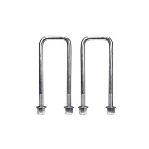 Eibach Body Lift Block, For Use with Pro-Truck Sport Shocks, 1-1/2 Inch Height, Aluminum, With U-Bolts and Hardware, Set of 2 – LB81-82-007-02-02