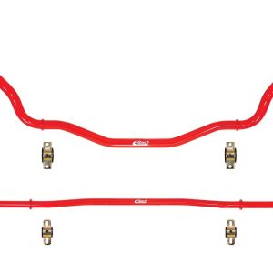 Eibach Stabilizer Bar, Anti-Roll Kit, 35 Millimeter Front/ 25 Millimeter Rear, Red – 35145.320