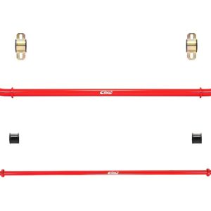 Eibach Stabilizer Bar, Anti-Roll-Kit, 27 Millimeters Front/15 Millimeters Rear, Red – 5530.320