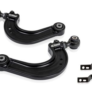 Eibach Control Arm, Pro-Alignment, Camber Adjustment – Plus/Minus 3 Degree, Black, Forged Steel, Set of 2 – 5.67476K