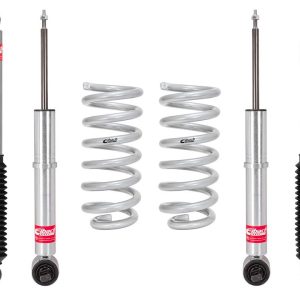 Eibach Leveling Kit Suspension, Pro-Truck-Lift Stage 1, 1.2 to 1.9 Inch Front Lift, Shocks and Coil Springs – E80-23-032-01-22