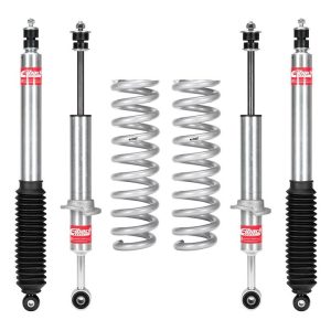 Eibach Leveling Kit Suspension, Pro-Truck-Lift Stage 1, 2 Inch Front Lift, Shocks and Coil Springs – E80-82-069-01-22