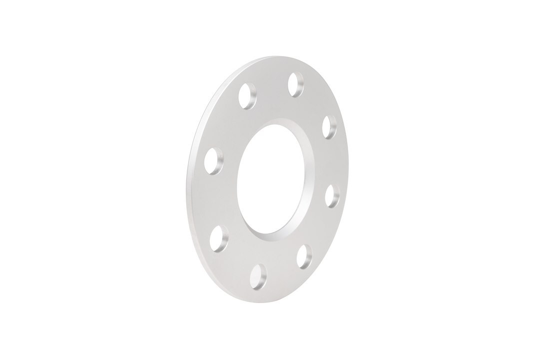 Eibach Wheel Spacer, Pro-Spacer, 5 Millimeter Thickness, 70.5 Millimeter Hub Size, White, Aluminum, Set of 2 – S90-1-05-038