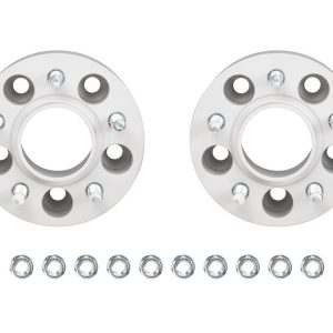 Eibach Wheel Spacer, Pro-Spacer, 30 Millimeter Thickness, Silver, Aluminum, Set of 2, With 2 Spacers and Mounting Hardware – S90-4-30-017