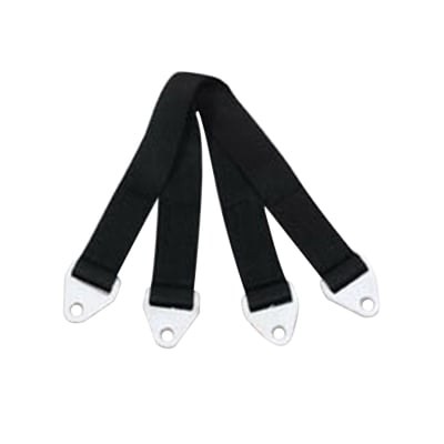 Pro Comp Sus Axle Travel Limiting Strap, 16 Inch Length, Black, Set of 2 – 5162