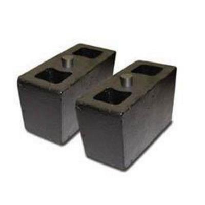 Pro Comp Sus Leaf Spring Block Kit, 1 Inch Lift, Aluminum, 5/8 Inch Pin Size, Includes a Pair of Lift Blocks – 95-100FB