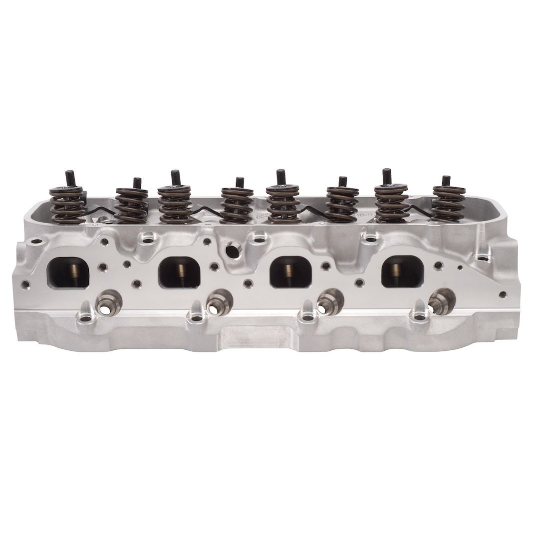 Edel.cylhead Cylinder Head, E-Street, Assembled, Chevy Big Block, Natural Aluminum, 290 Cc Oval Intake Port, 110 Cc Exhaust Port – 50459