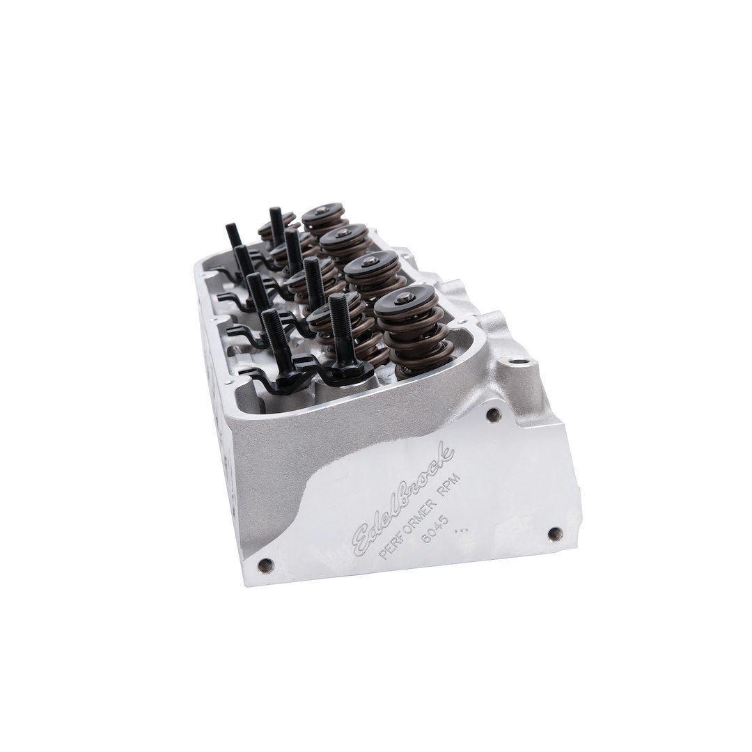 Edel.cylhead Cylinder Head, Performer RPM, Assembled, Chevy 7.4L/454 Cubic Inch Engine, Aluminum, 290 Cc Intake Port/ 110 Cc Exhaust Port – 60455
