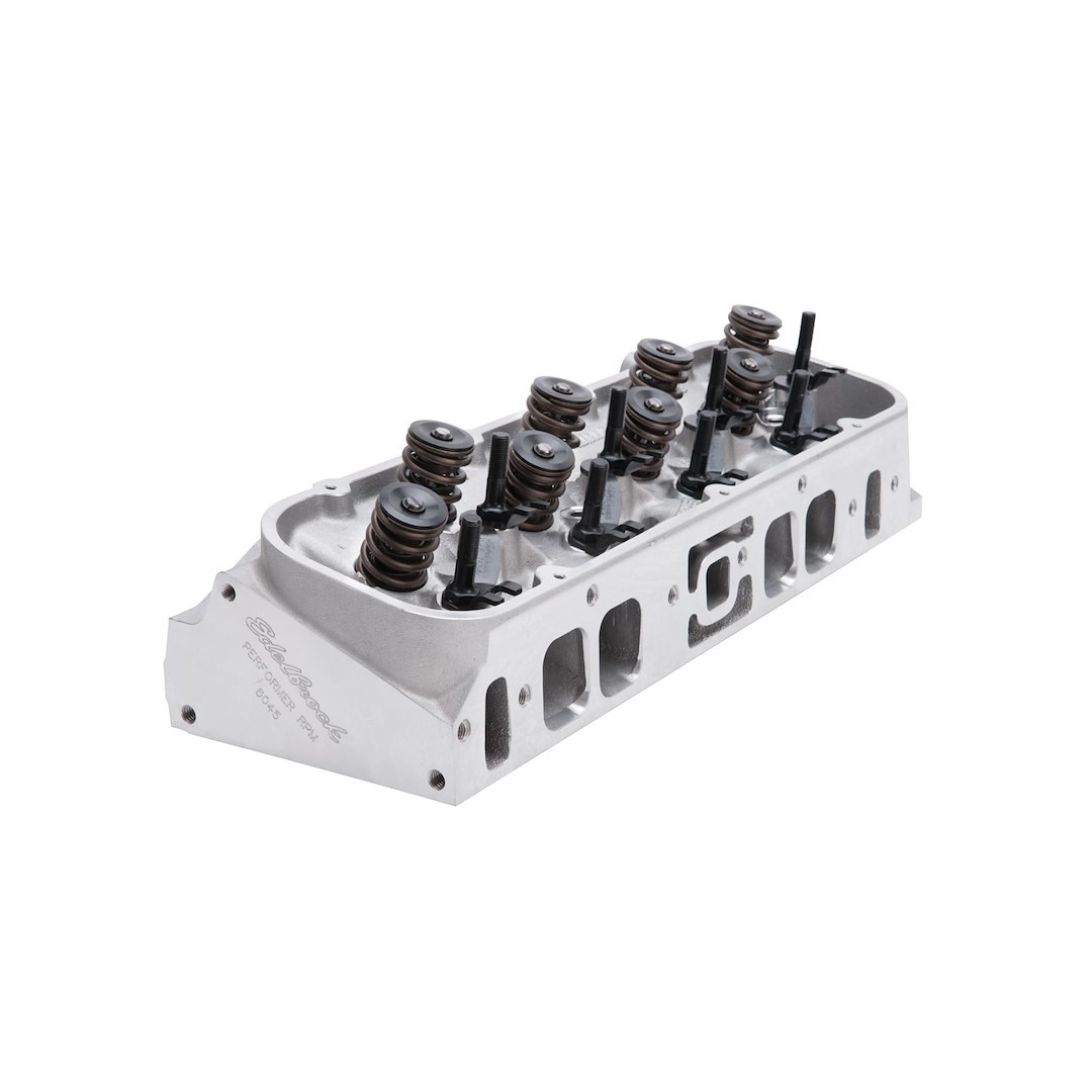 Edel.cylhead Cylinder Head, Performer RPM, Assembled, Chevy 7.4L/454 Cubic Inch Engine, Aluminum, 290 Cc Intake Port/ 110 Cc Exhaust Port – 60455