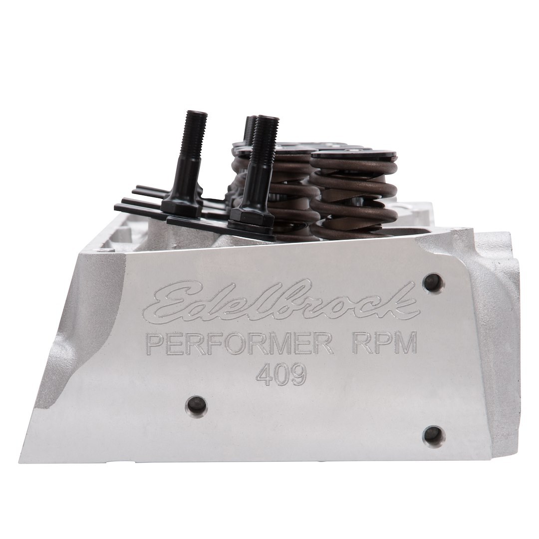 Edel.cylhead Cylinder Head, Performer RPM, Assembled, Chevy 348/409 Cubic Inch Engine, Natural, Aluminum – 60815